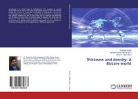 Produktbild: Thickness and density: A Bizzare world