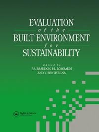 Produktbild: Evaluation of the Built Environment for Sustainability