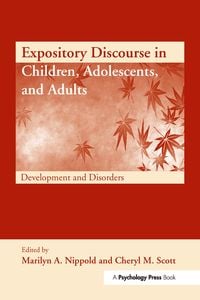 Produktbild: Expository Discourse in Children, Adolescents, and Adults