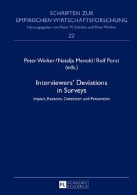 Produktbild: Interviewers&rsquo; Deviations in Surveys