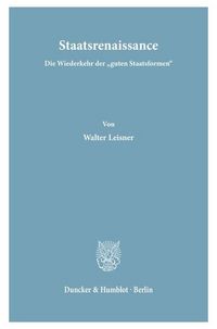 Produktbild: Staatsrenaissance.