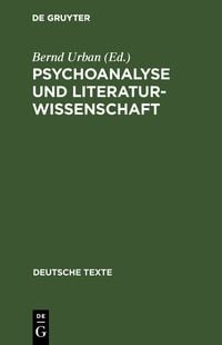 Produktbild: Psychoanalyse und Literaturwissenschaft