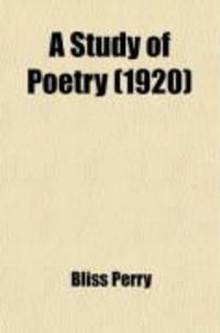 Produktbild: A Study of Poetry (1920)