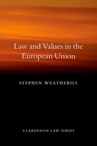 Produktbild: Law and Values in the European Union