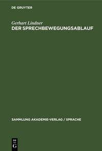Produktbild: Der Sprechbewegungsablauf