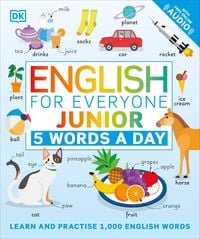 Produktbild: English for Everyone Junior: 5 Words a Day