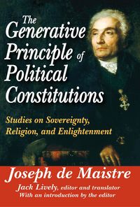 Produktbild: The Generative Principle of Political Constitutions
