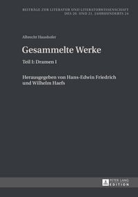 Produktbild: Albrecht Haushofer: Gesammelte Werke