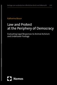Produktbild: Law and Protest at the Periphery of Democracy