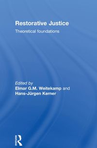 Produktbild: Restorative Justice: Theoretical foundations