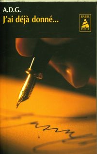 Produktbild: J'ai d&eacute;j&agrave; donn&eacute;...