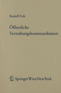 Produktbild: &Ouml;ffentliche Verwaltungskommunikation