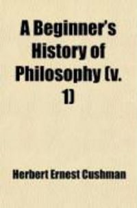 Produktbild: A Beginner's History of Philosophy (Volume 1)