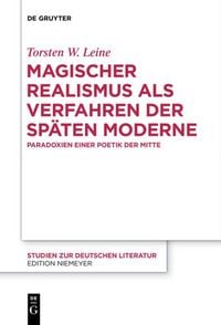 Produktbild: Magischer Realismus als Verfahren der sp&auml;ten Moderne