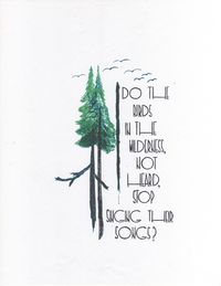 Produktbild: Do the Birds in the Wilderness, Not Heard, Stop Singing Their Songs? (The Evolution of Confusion)