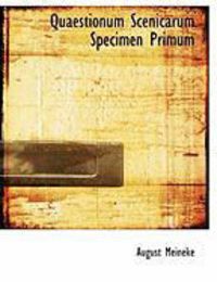 Produktbild: Quaestionum Scenicarum Specimen Primum