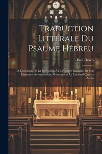 Produktbild: Traduction litt&eacute;rale du Psaume h&eacute;breu