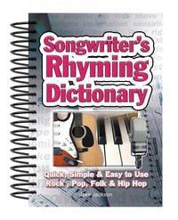 Produktbild: Songwriter's Rhyming Dictionary