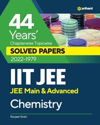 Produktbild: 44 Years Chapterwise Topicwise Solved Papers (2022-1979) IIT JEE Chemistry