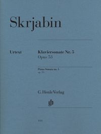 Produktbild: Alexander Skrjabin - Klaviersonate Nr. 5 op. 53