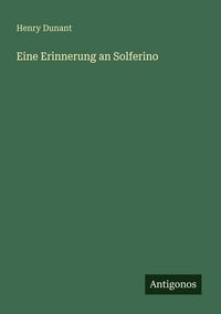 Produktbild: Eine Erinnerung an Solferino