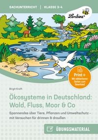 Produktbild: &Ouml;kosysteme in Deutschland: Wald, Fluss, Moor & Co