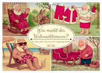 Produktbild: Was macht der Weihnachtsmann? (Wandkalender 2026 DIN A3 quer), CALVENDO Monatskalender