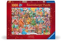 Produktbild: Erwachsenenpuzzle 1000 Teile - Das Dorf der Weihnachtspl&auml;tzchen