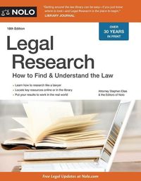 Produktbild: Legal Research Eightteenth/e 1