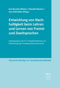 Produktbild: Entwicklung von Nachhaltigkeit beim Lehren und Lernen von Fremd- und Zweitsprachen