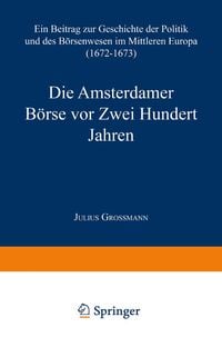 Produktbild: Die Amsterdamer B&ouml;rse vor Zwei Hundert Jahren