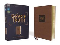 Produktbild: Niv, the Grace and Truth Study Bible (Trustworthy and Practical Insights), Leathersoft, Brown, Red Letter, Comfort Print
