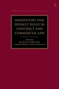 Produktbild: Mandatory and Default Rules in Contract and Commercial Law