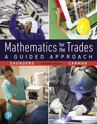 Produktbild: Mathematics for the Trades: A Guided Approach