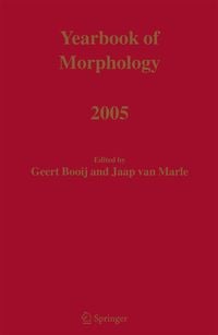 Produktbild: Yearbook of Morphology 2005