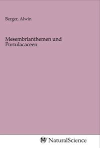 Produktbild: Mesembrianthemen und Portulacaceen