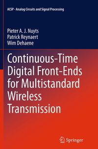 Produktbild: Continuous-Time Digital Front-Ends for Multistandard Wireless Transmission