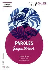 Produktbild: Paroles