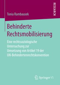 Produktbild: Behinderte Rechtsmobilisierung