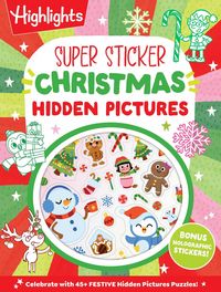 Produktbild: Super Sticker Christmas Hidden Pictures