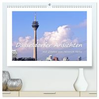 Produktbild: D&uuml;sseldorfer Ansichten mit Zitaten von Heinrich Heine (hochwertiger Premium Wandkalender 2027 DIN A2 quer), Kunstdruck in Hochglanz