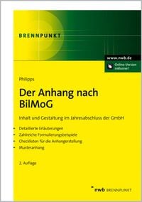 Produktbild: Der Anhang nach BilMoG
