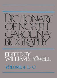 Produktbild: Dictionary of North Carolina Biography