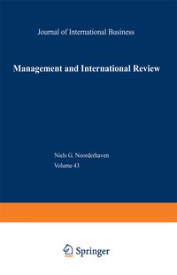 Produktbild: Management and International Review