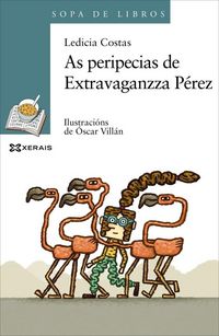 Produktbild: As peripecias de Extravaganzza P&eacute;rez