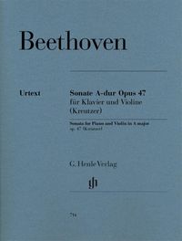 Bild vom Artikel Beethoven, Ludwig van - Violinsonate A-dur op. 47 (Kreutzer-Sonate) vom Autor Ludwig van Beethoven