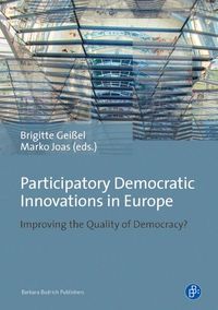 Produktbild: Participatory Democratic Innovations in Europe