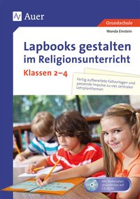 Produktbild: Lapbooks gestalten im Religionsunterricht Kl. 2-4