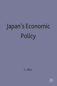 Produktbild: Japan&rsquo;s Economic Policy