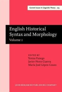 Produktbild: English Historical Syntax and Morphology